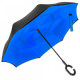 Парасолька зворотного складання UP-brella Синій - зображення 1