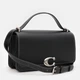 Сумка кросс-боди через плечо женская из натуральной кожи маленькая Coach Bandit Shoulder Bag BG-COA-17 Черная (195031683169) - изображение 4