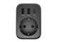 Мережевий зарядний пристрій UGREEN CD314 GaN 30W Outlet Extender Gray (90613) - зображення 3