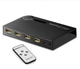 Переходник UGREEN v1.4 HDMI 1х3 4K HD Black (40234) - изображение 1