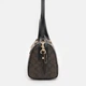 Сумка кросс-боди через плечо женская из натуральной кожи Coach Rowan Satchel In Signature Canvas BG-COA-31 Коричневая (193971505398) - изображение 5