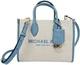 Cумка Michael Kors MK Mirella Small Shopper Top Zip Crossbody Bag Chambray Blue - изображение 1