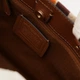 Сумка кросс-боди через плечо женская из натуральной кожи маленькая Coach Dempsey Tote 22 BG-COA-49 Хаки (195035481457) - изображение 7