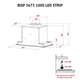 Витяжка повновбудована PERFELLI BISP 5673 WH 1000 LED Strip - зображення 11