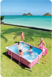 Basen stelażowy Intex 28266 220 x 150 x 60 cm 2 w 1 Pink (5903890619916) - obraz 8