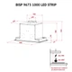 Витяжка повновбудована PERFELLI BISP 9673 WH 1000 LED Strip - изображение 11