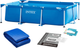 Basen stelażowy Intex 28270 220 x 150 x 60 cm 2 w 1 Blue (5902854511105) - obraz 1