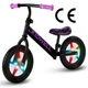 Беговел детский Kidwell REBEL LED Neon Pink (ROBIRLE03A1) от 3-х лет Черный с розовым - изображение 6