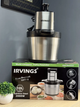 Мясорубка-измельчитель Irvings IMCE02SS 10 л, 2000 Вт, нержавеющая сталь, 3 скорости, импульсный режим - изображение 7