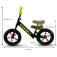 Беговел детский Kidwell REBEL LED Neon Yellow (ROBIRLE04A1) от 3-х лет Черный с желтым - изображение 2