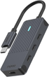 Hub USB Rapoo 4 x USB-C 3.0 Black (6940056114174) - obraz 1