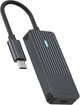 Hub USB Rapoo 4 x USB-C 3.0 Black (6940056114174) - obraz 2