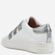 Sneakersy damskie do kostki Geox D15FEC085EW-C0007 36 23.4 cm Biały/Srebrny (8050036011954) - obraz 2