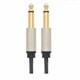 Аудіо кабель UGREEN AV128 6.5mm Male to Male Stereo Audio Cable 3m (сірий)(10639) - зображення 1