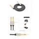Аудіо кабель UGREEN AV128 6.5mm Male to Male Stereo Audio Cable 3m (сірий)(10639) - зображення 2