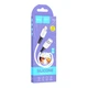 Кабель HOCO X82 Silicone Charging Data cable for Lightning (1 m) 2 A White - зображення 2