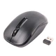Мышь беспроводная оптическая Maxxter Mr-333 1200dpi на батарейках Black - изображение 1