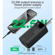 Универсальная мобильная батарея CHOETECH B731 PD22.5W 40000mAh с функцией быстрой зарядки и LED-дисплеем Black - изображение 8