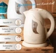 Электрочайник Adler AD 08 Beige 1 л пластиковый корпус Бежевый - изображение 8