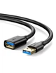 Кабель Ugreen US129 USB 3.0 Extension Male Cable 2m Black (10373) - изображение 2