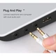 Аудио кабель UGREEN AV140 3.5mm Female to 2 Male Audio Cable ABS Case Black (20898) - изображение 2