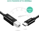 Кабель UGREEN US241 USB-C to USB 2.0 Print Cable 2m Black (50446) - зображення 3
