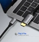 Кабель UGREEN MM142 USB-C to HDMI Aluminum Shell 1.5m Black (50570) - изображение 3
