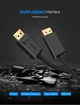 Кабель UGREEN DP102 DP Male to Male Cable 2m чорный (10211) - изображение 3