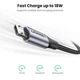 Кабель UGREEN US290 USB 2.0- micro-USB 1m Metal Black (60146) - изображение 3