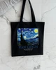 Екошопер Bookopt VAN GOGH - Зоряна ніч. Чорний (ВК4062) - изображение 6