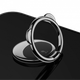Кольцо держатель для телефона Baseus Bear Finger Metal Ring Черный (SUBR-01) - изображение 4
