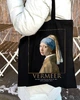 Екошопер BookOpt BK4074 VERMEER Дівчина з перловою сережкою, чорний - изображение 10