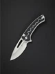 Нож складной Sencut Squiggy White/Black (S24082A-1) - изображение 8