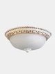 Стельовий LED світильник BKL-373 E27*2 WH+GD - изображение 1