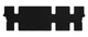 Двошарові килимки Sotra Premium Graphite для Citroen Jumpy (mkII); Peugeot Expert (mkII); Fiat Scudo (mkII); Toyota ProAce (mkI)(3 ряд) 2006-2016 (ST 90758-PR-Graphite) - изображение 1