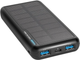 Powerbank SBS Solar Power Bank 10000 mAh 10 W Black (TTBB10000SK) - obraz 2