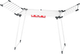 Suszarka na pranie Massido Lydia stojąca rozkładana biała 27 mb (5903890609412) - obraz 2
