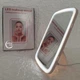 Зеркало для макияжа со светодиодной подсветкой LED Makeup Mirror, прямоугольное настольное косметическое зеркало с 3 режимами освещения, сенсорным управлением и регулируемым углом наклона Белое GFRE-811-White - изображение 3