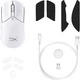 Миша HyperX Pulsefire Haste 2 Mini Wireless white (7D389AA) - зображення 8