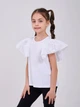 Детская блуза для девочки Smil 114042 122 см Белая (4824039354950) - изображение 3