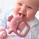 Прорезыватель силиконовый грызунок на руку "Chukachu" для малышей от 3 месяцев темно-розовый (PC1019) - изображение 6