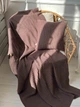 Плед вязаный ПРОВАНС Cotton шоколадный, 120х200см 039528 - изображение 2
