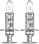 Комплект галогенових ламп OSRAM H1 64150NBS-2HB Night Breaker Silver +100% 55W 12V P14.5S (2 шт) - изображение 2