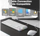 Клавиатура игровая механическая Aula Mechanical F-3032 White keycaps + 21 Yellow keys KRGD Brown - изображение 10