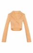 Жакет PrettyLittleThing CMT0792 40 коричневий - зображення 4