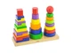Набор деревянных пирамидок Три фигуры, Viga Toys, 50567 - изображение 1
