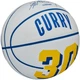 Мяч баскетбольный Wilson NBA Player Icon Mini Bskt Curry Size 3 White (WZ4007401XB3) - изображение 2