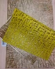 Подтарельник / сервировочный коврик 45 х 30 см ажурный Золотистый - изображение 4