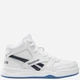 Sneakersy młodzieżowe chłopięce Reebok BB 4500 Court 100208226 36.5 (4.5UK) Białe z czarnym (1200143802373) - obraz 1