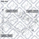 Сайлентблок подрамника задний Q-FIX Q005-3552 QASHQAI 2006-2013, X-TRAIL 2007-2013, RENAULT KOLEOS 2008-2013 - изображение 5